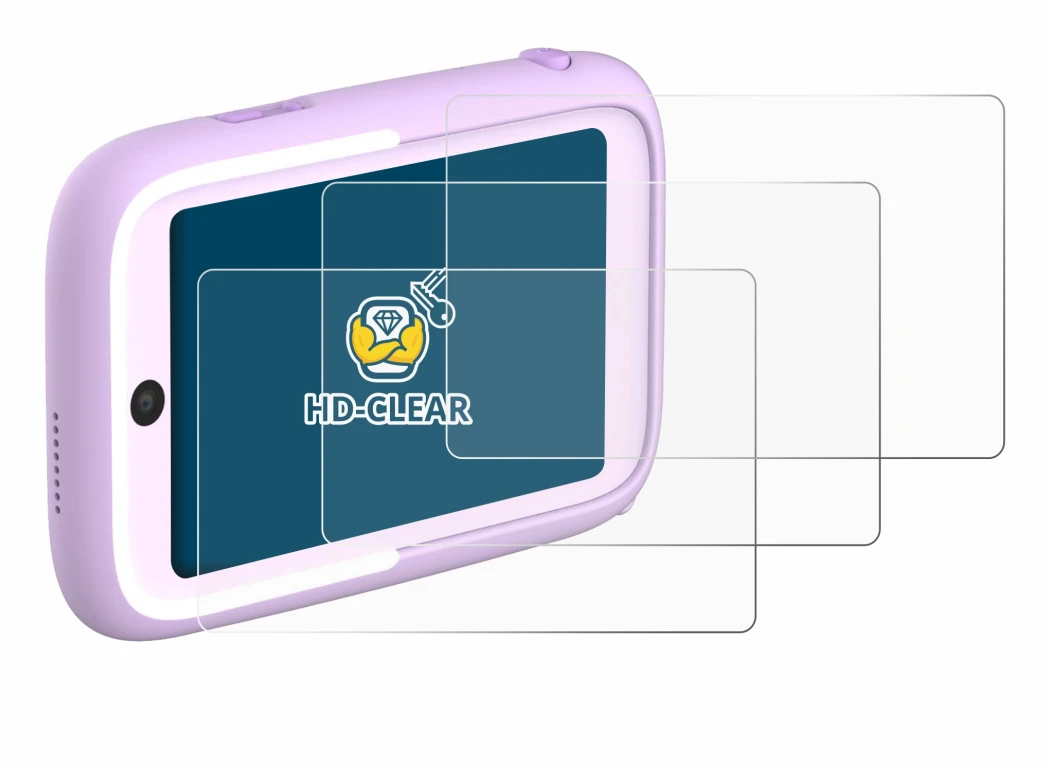 Imagen del dispositivo Myfirst Camera 50 con una amplia variedad de protectores de pantalla.