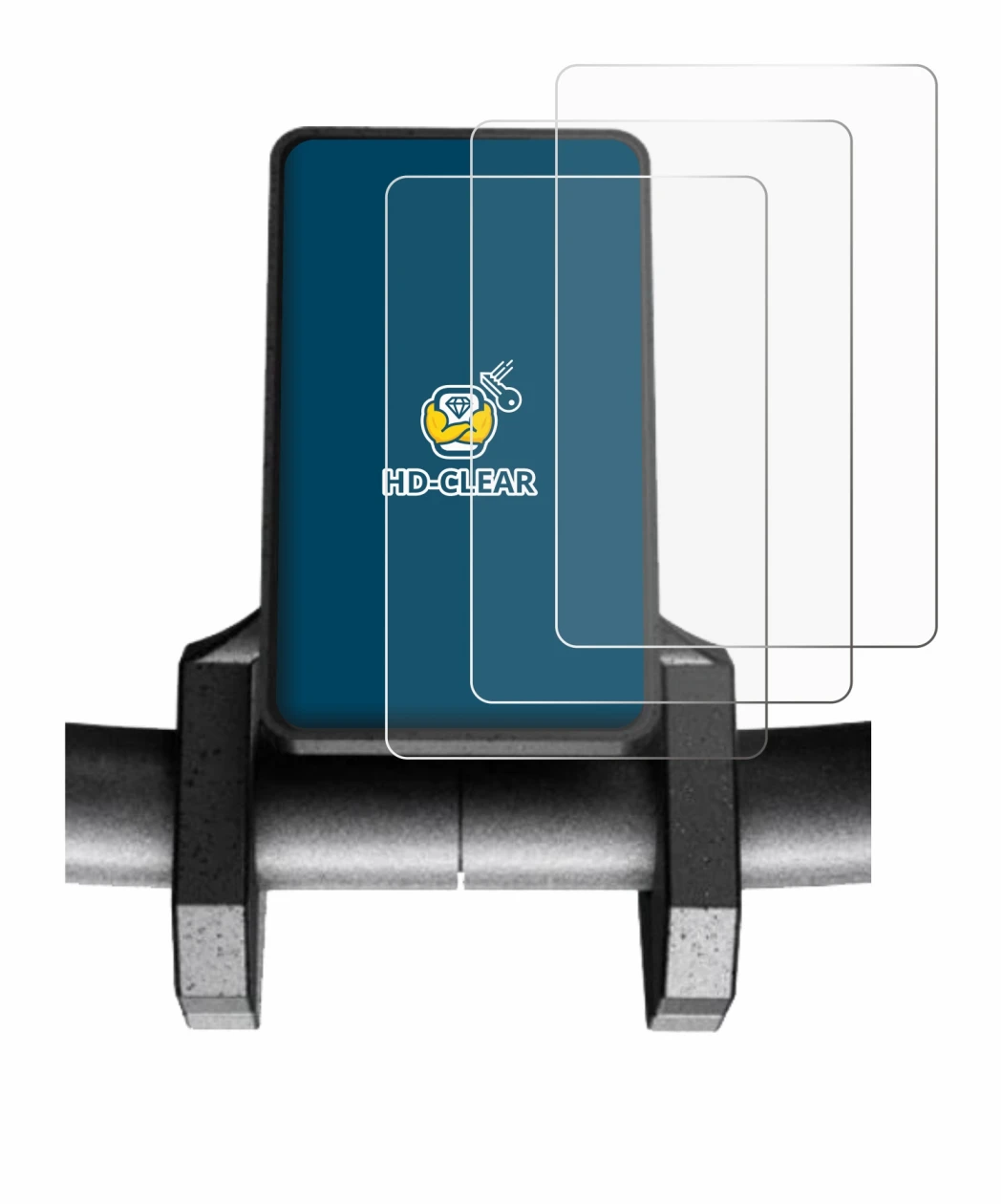 Imagen del dispositivo Joyor S8-S V1 con una amplia variedad de protectores de pantalla.