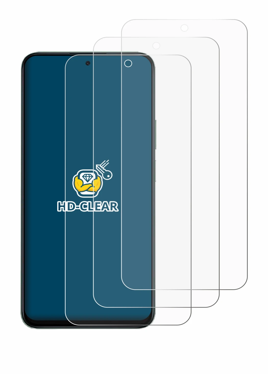 Imagen del dispositivo Honor 200 Smart con una amplia variedad de protectores de pantalla.