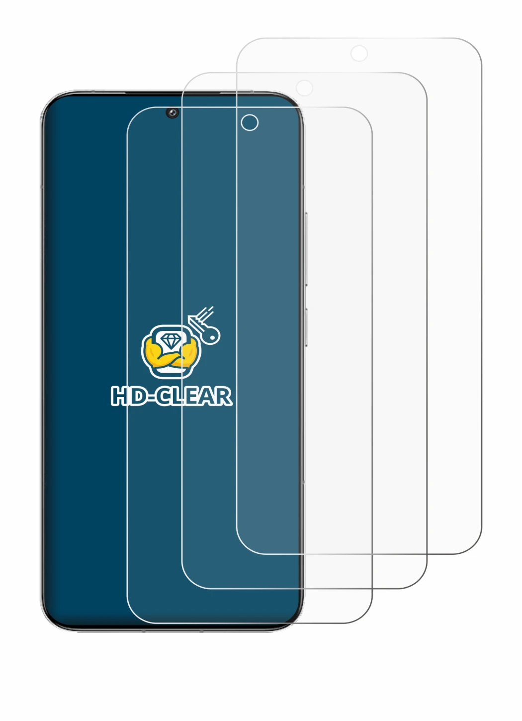 Imagen del dispositivo Xiaomi 15 con una amplia variedad de protectores de pantalla.