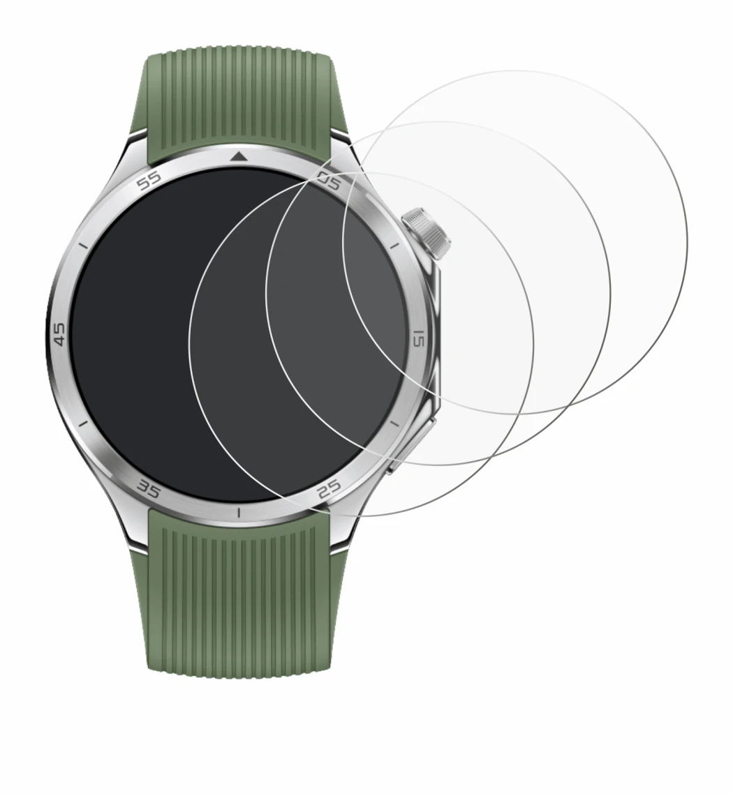 Imagen del dispositivo OnePlus Watch 3 con una amplia variedad de protectores de pantalla.