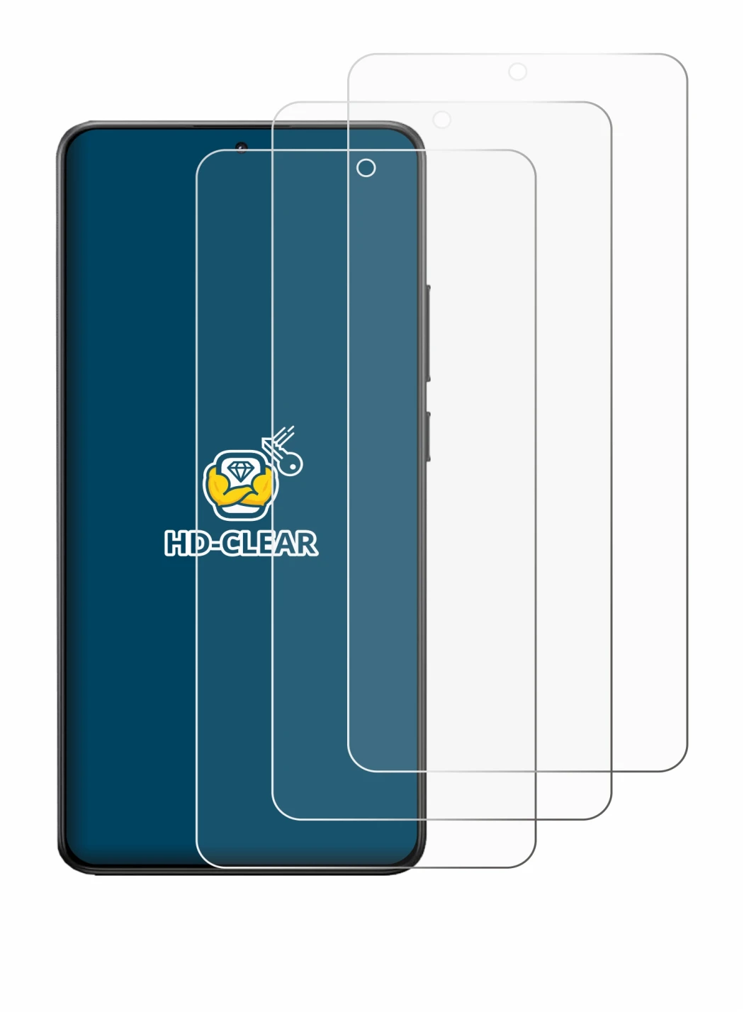 Imagen del dispositivo Xiaomi Poco X7 Pro con una amplia variedad de protectores de pantalla.