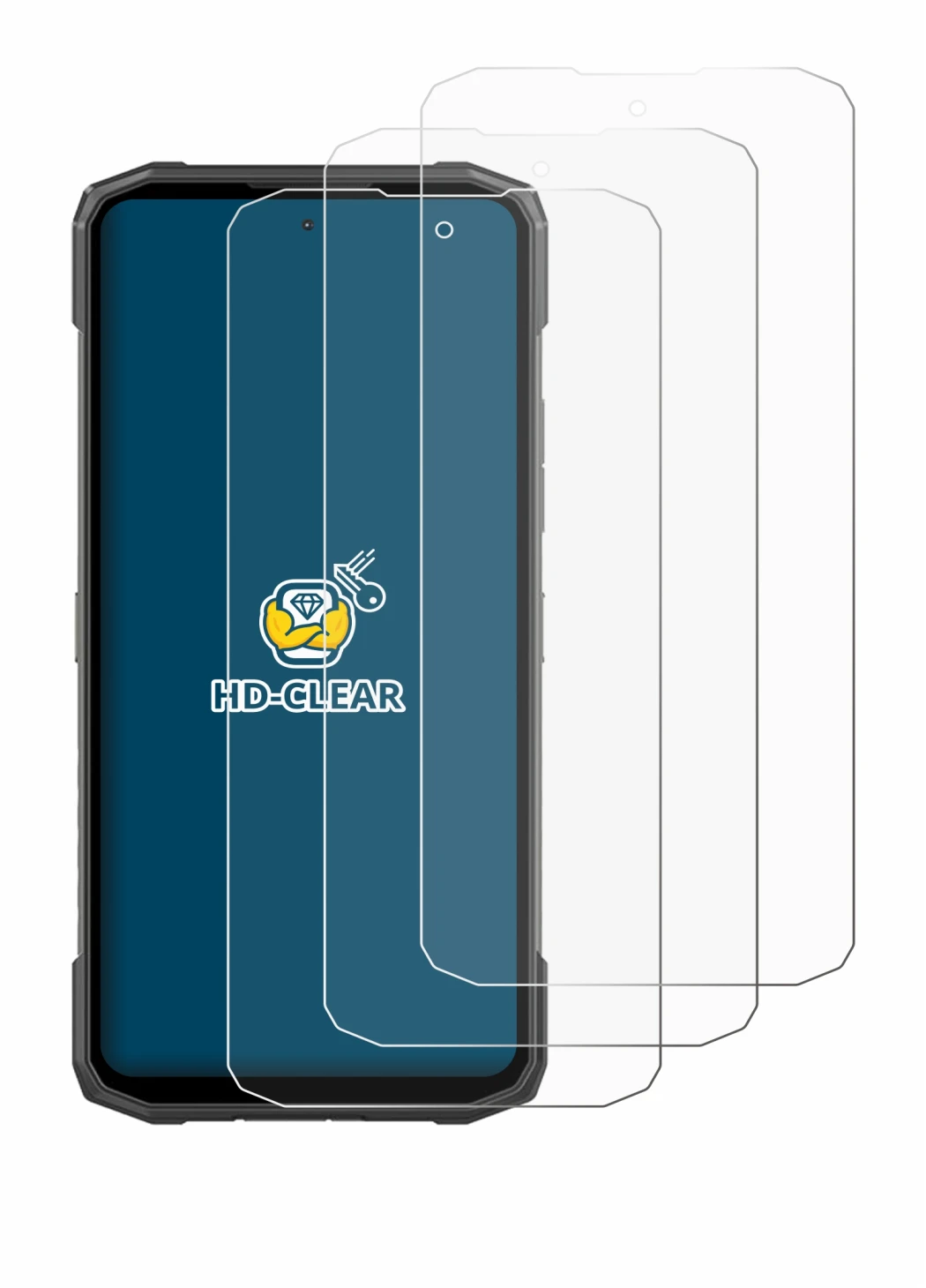 Imagen del dispositivo Doogee Blade 10 Power con una amplia variedad de protectores de pantalla.