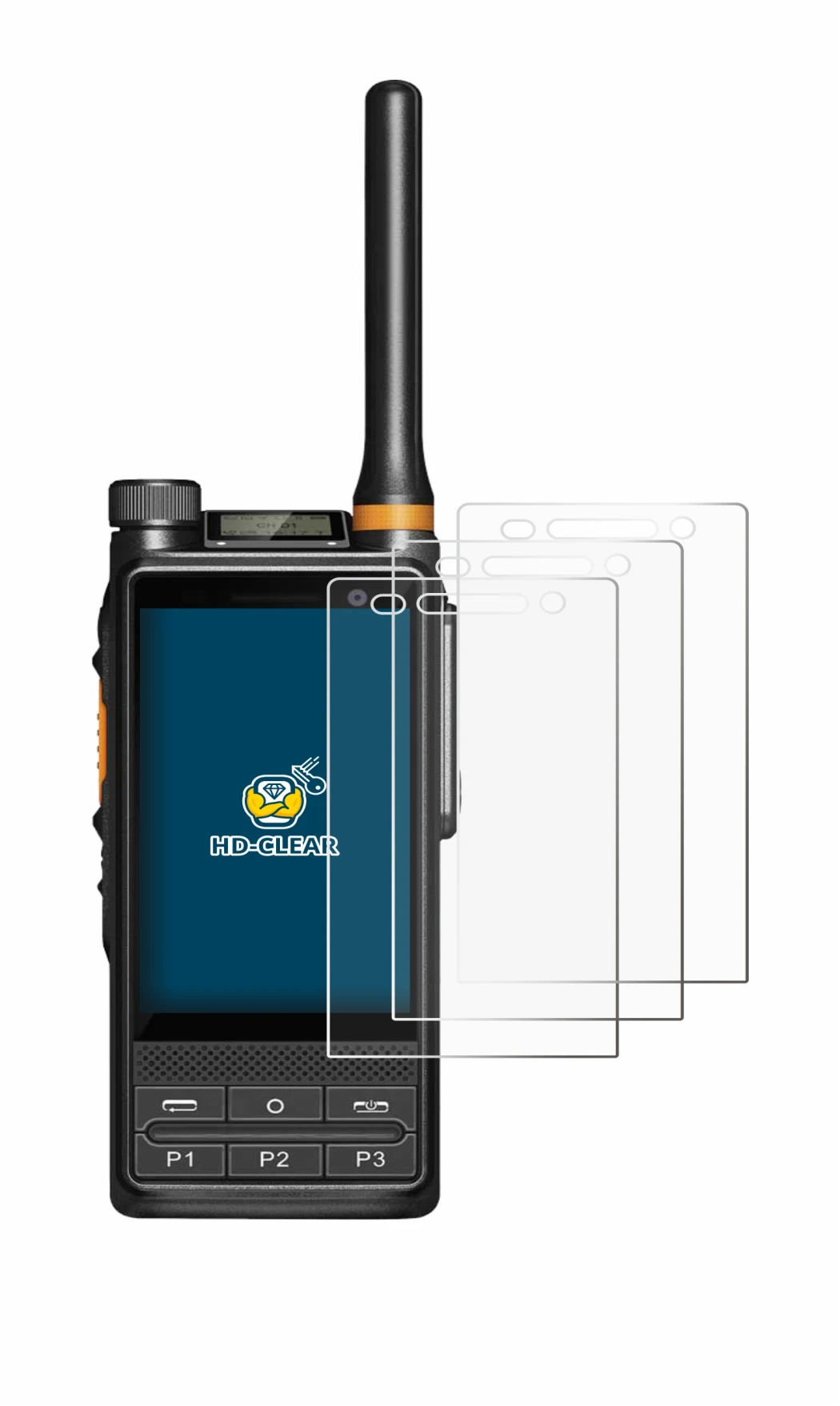 Imagen del dispositivo Hytera PDC680 con una amplia variedad de protectores de pantalla.