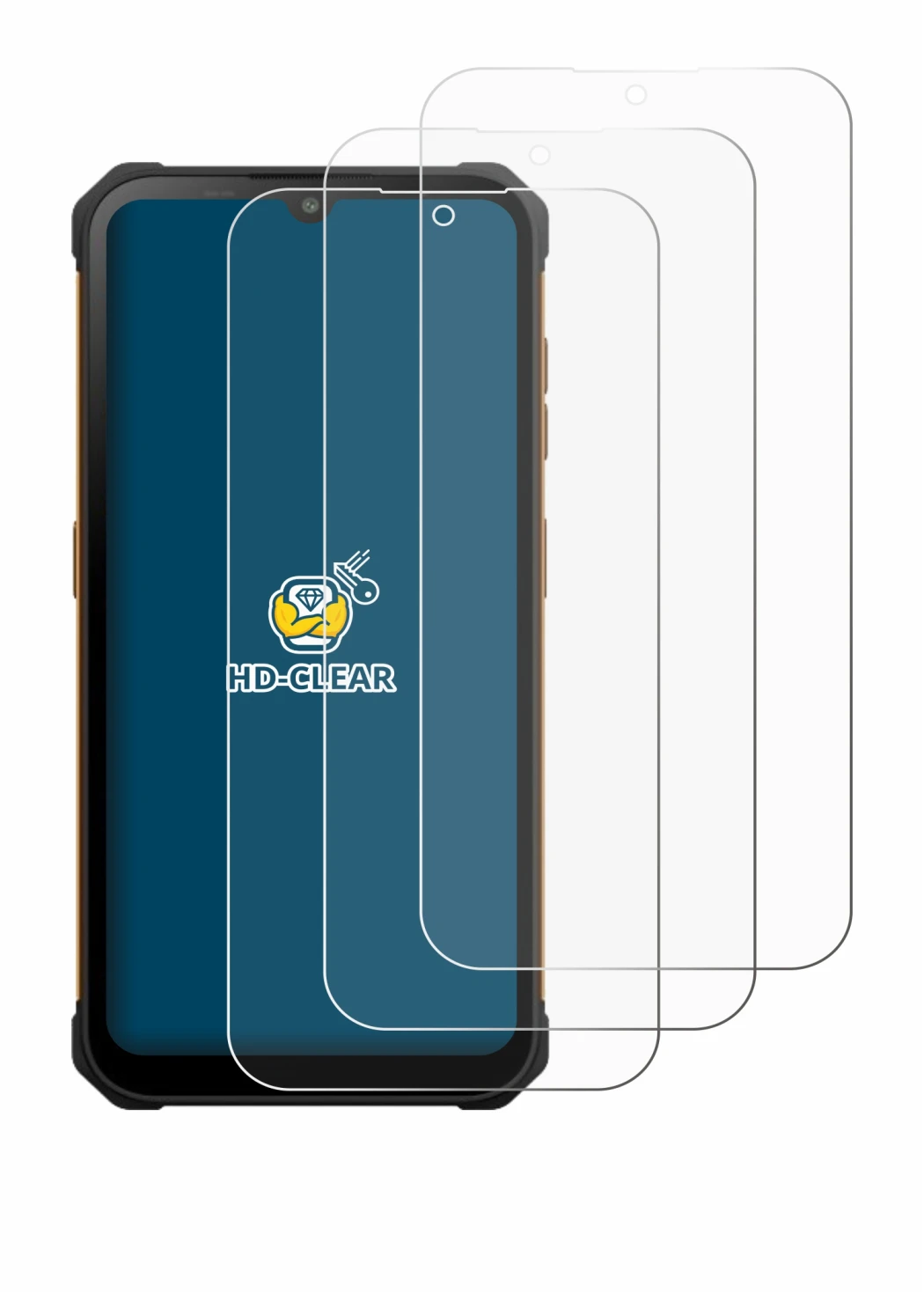 Imagen del dispositivo Hammer Iron Va con una amplia variedad de protectores de pantalla.