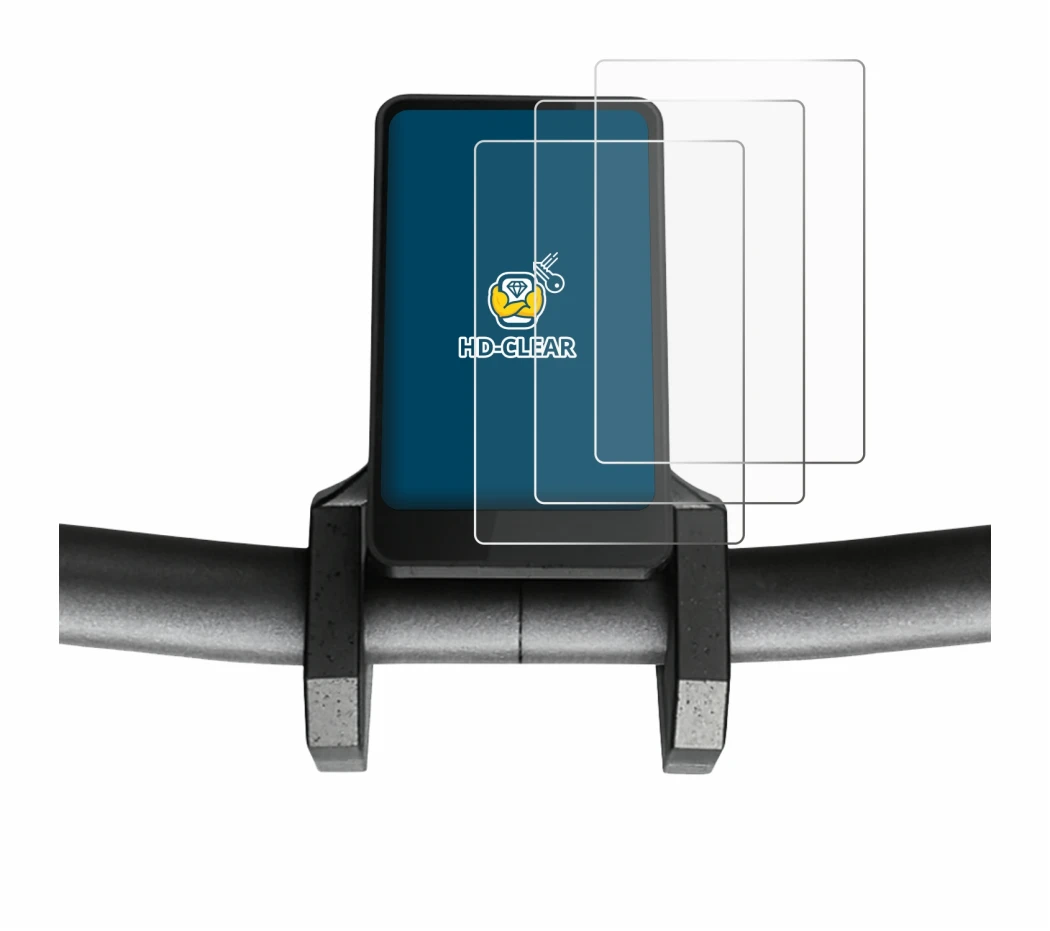 Imagen del dispositivo Joyor T6 con una amplia variedad de protectores de pantalla.