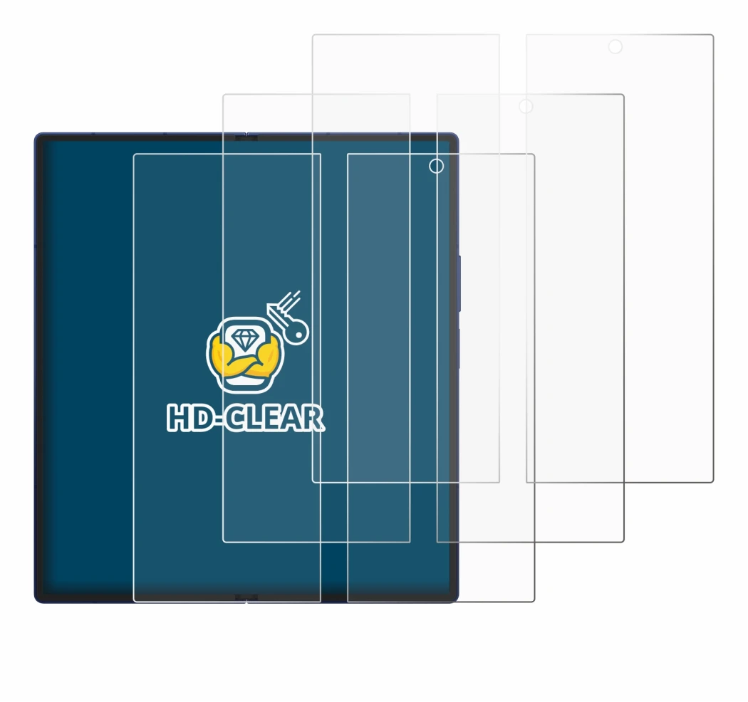 Imagen del dispositivo Samsung Galaxy Z Fold 7 (Pantalla interior) con una amplia variedad de protectores de pantalla.