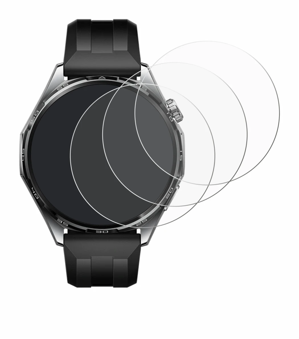 Imagen del dispositivo Huawei Watch GT 6 (46 mm) con una amplia variedad de protectores de pantalla.