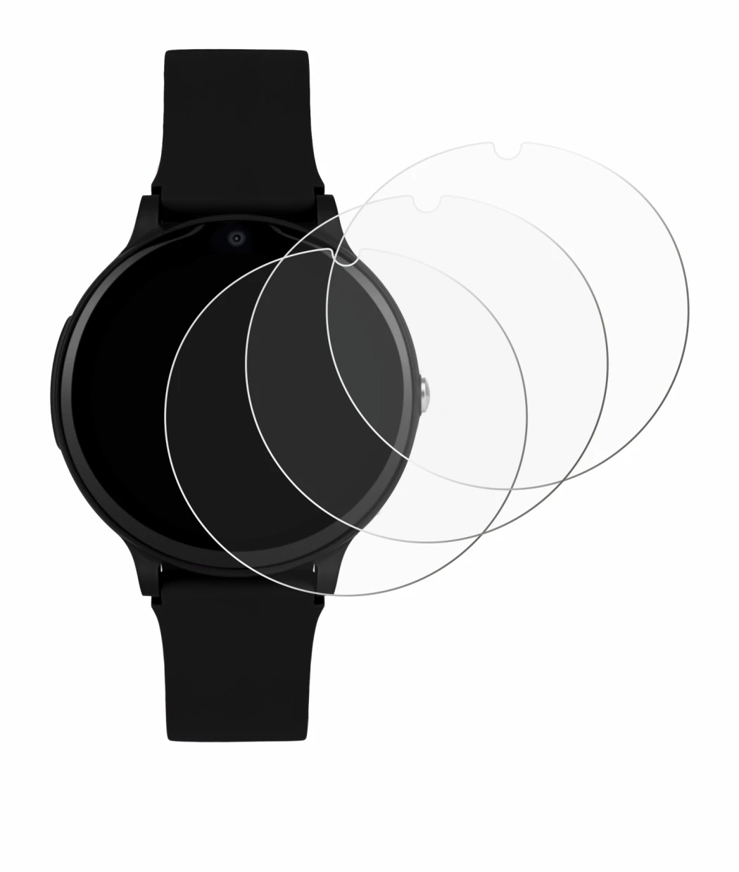 Imagen del dispositivo One2Track Connect One con una amplia variedad de protectores de pantalla.