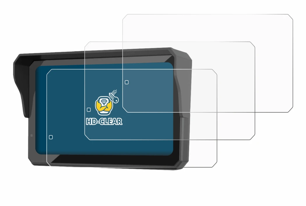 Imagen del dispositivo Carpuride W602BS con una amplia variedad de protectores de pantalla.