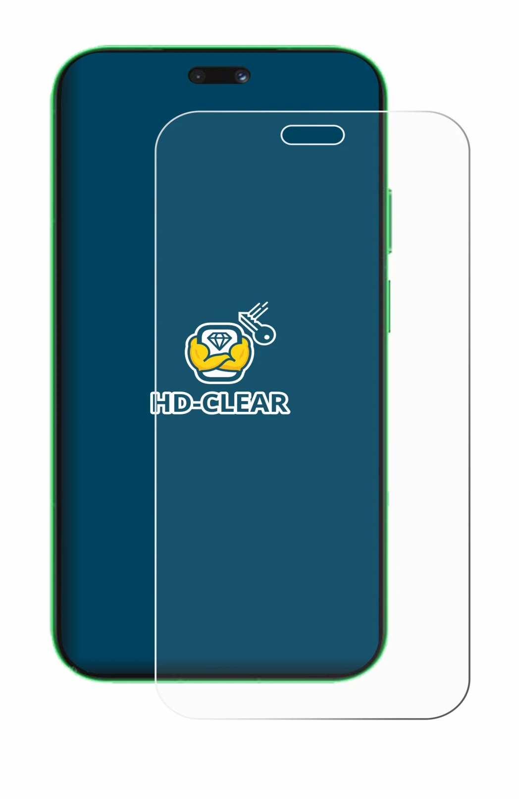 Imagen del dispositivo Huawei Nova 15 Ultra con una amplia variedad de protectores de pantalla.