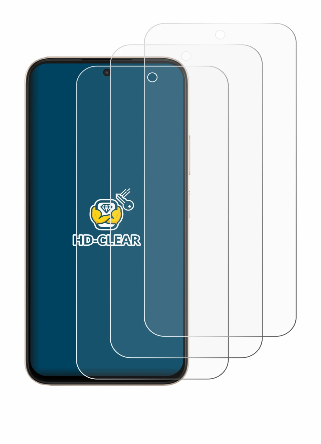 Imagen del dispositivo Oppo A6 con una amplia variedad de protectores de pantalla.