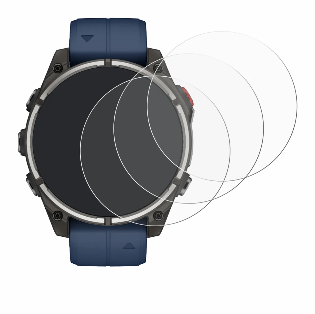 Imagen del dispositivo Garmin quatix 8 Pro (47 mm) con una amplia variedad de protectores de pantalla.
