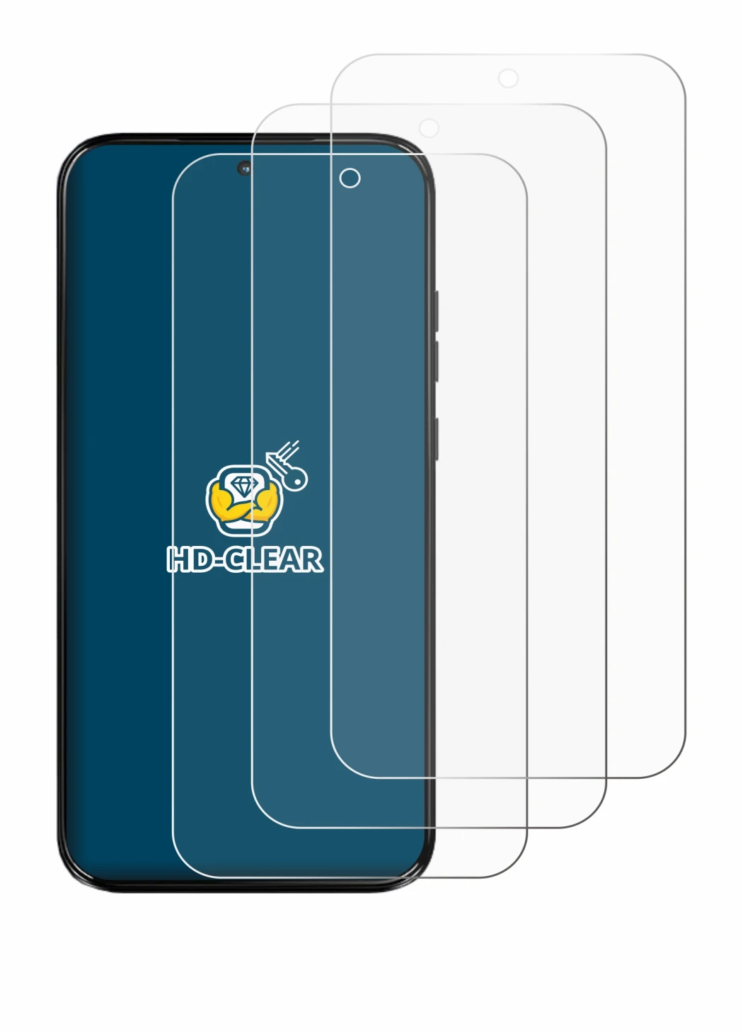 Imagen del dispositivo Motorola Moto G77 con una amplia variedad de protectores de pantalla.