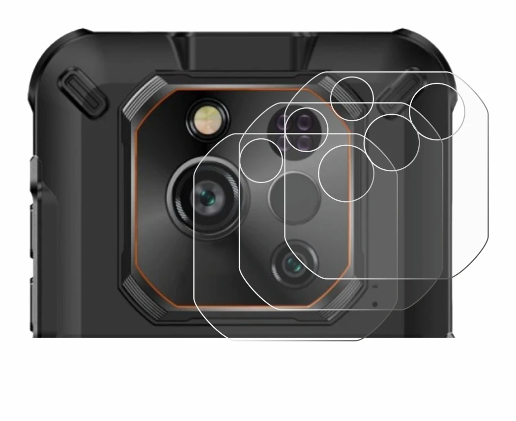 Imagen del dispositivo Ulefone RugOne Xever 7 Pro (SÓLO Cámara) con una amplia variedad de protectores de pantalla.