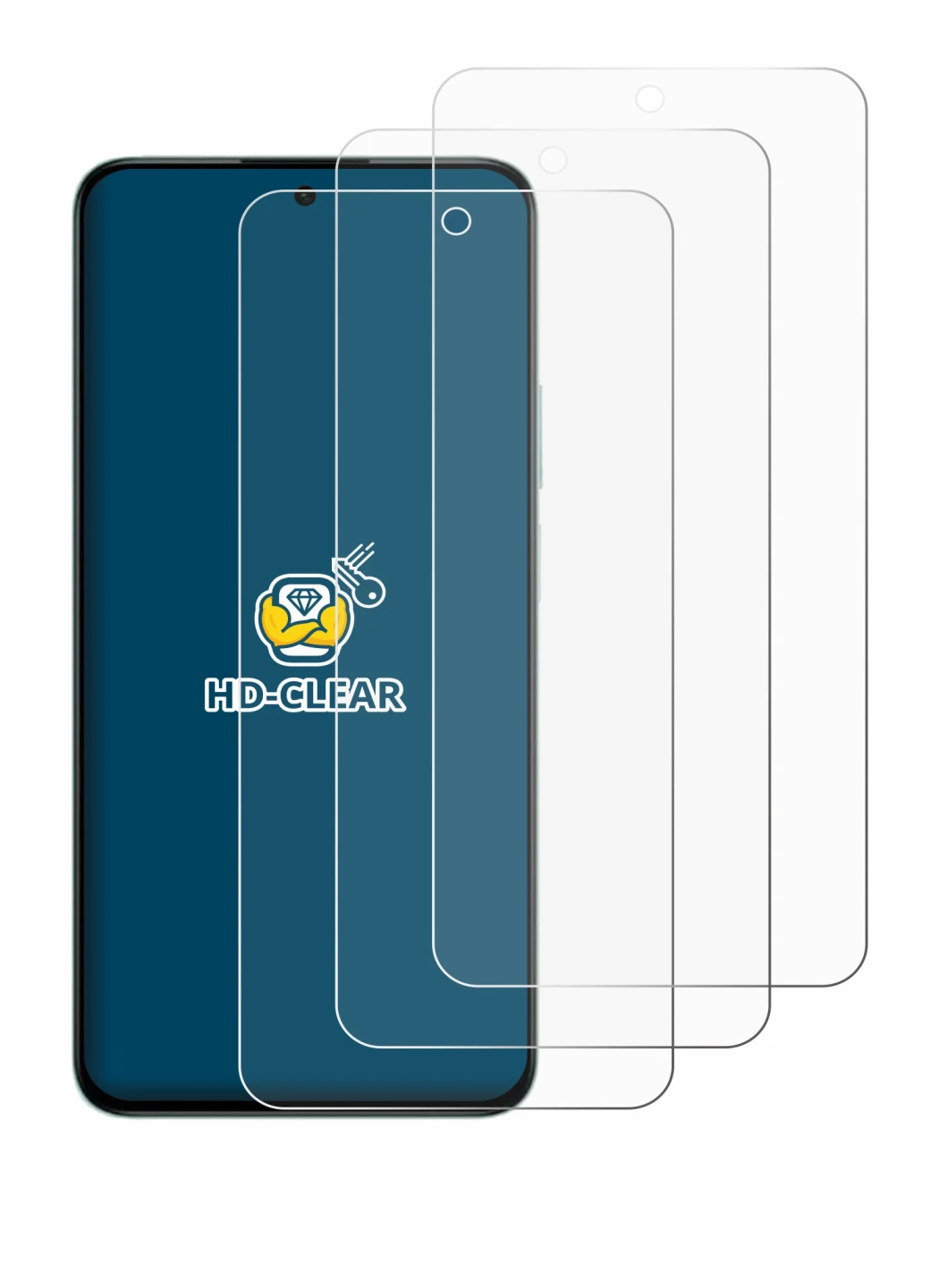 Imagen del dispositivo Honor Play 80 Pro con una amplia variedad de protectores de pantalla.