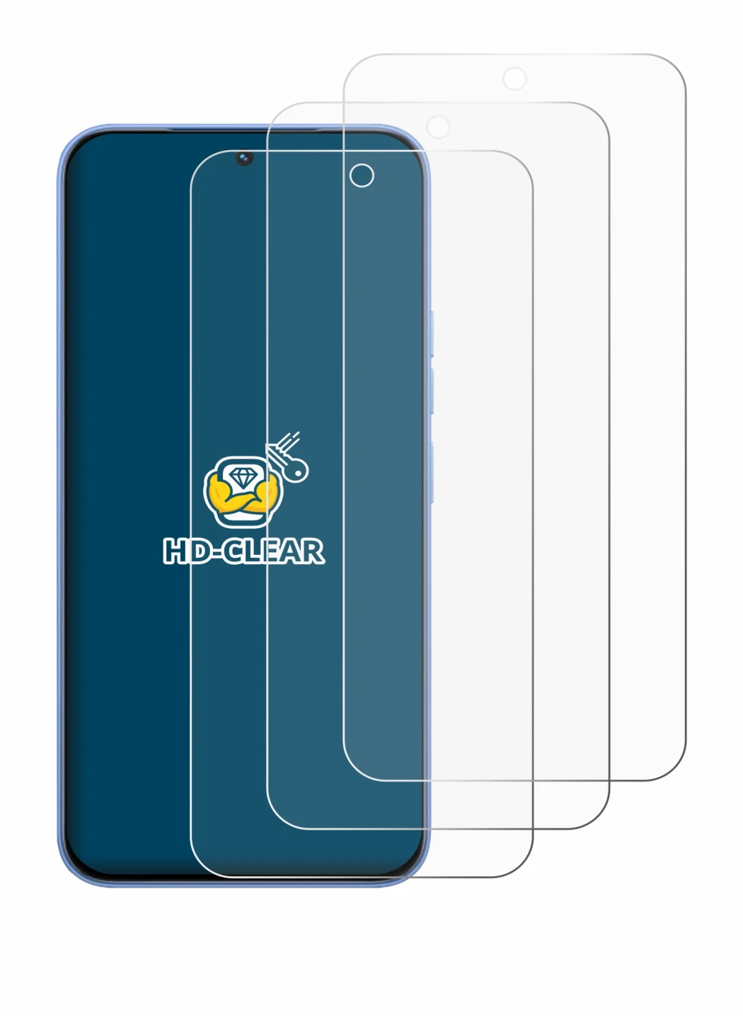 Imagen del dispositivo Tecno Spark 50 Pro con una amplia variedad de protectores de pantalla.