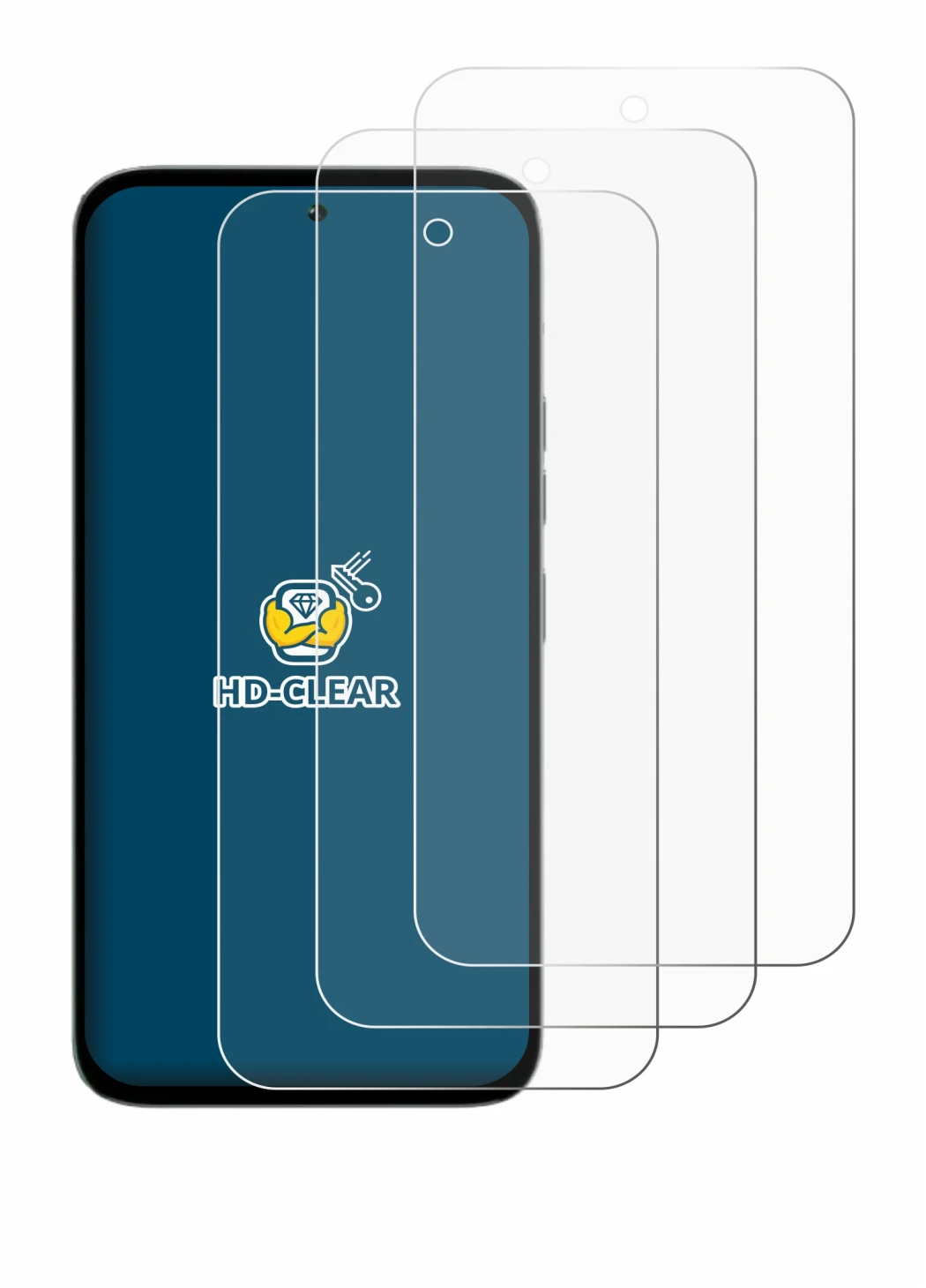 Imagen del dispositivo Tecno Pop X 5G con una amplia variedad de protectores de pantalla.