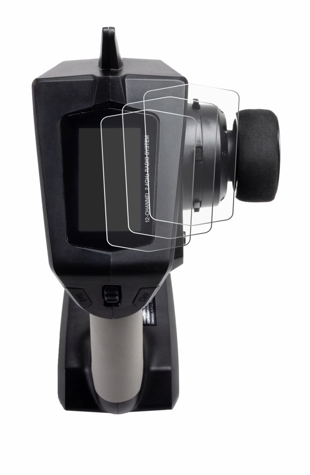 Imagen del dispositivo Spektrum DXC Plus con una amplia variedad de protectores de pantalla.