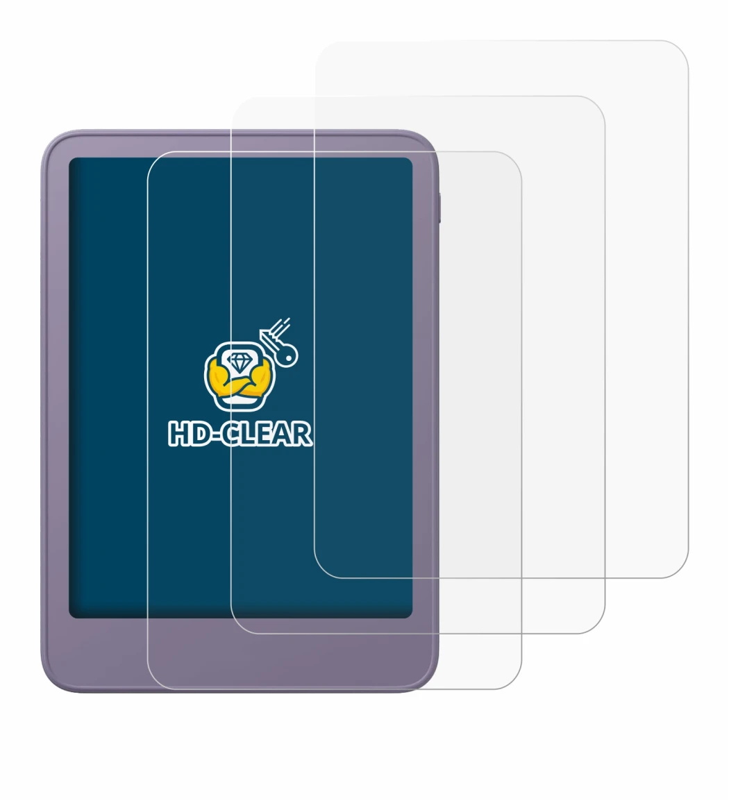 Imagen del dispositivo Amazon Kindle 2026 con una amplia variedad de protectores de pantalla.