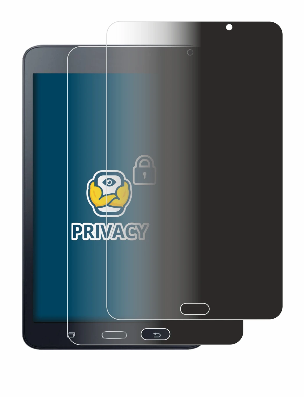 Imagen del dispositivo Samsung Galaxy Tab A6 7.0 con una amplia variedad de protectores de pantalla.