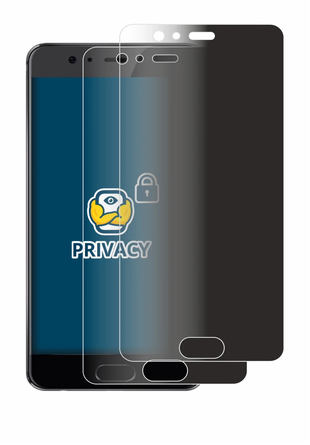 Imagen del dispositivo Huawei P10 Plus con una amplia variedad de protectores de pantalla.