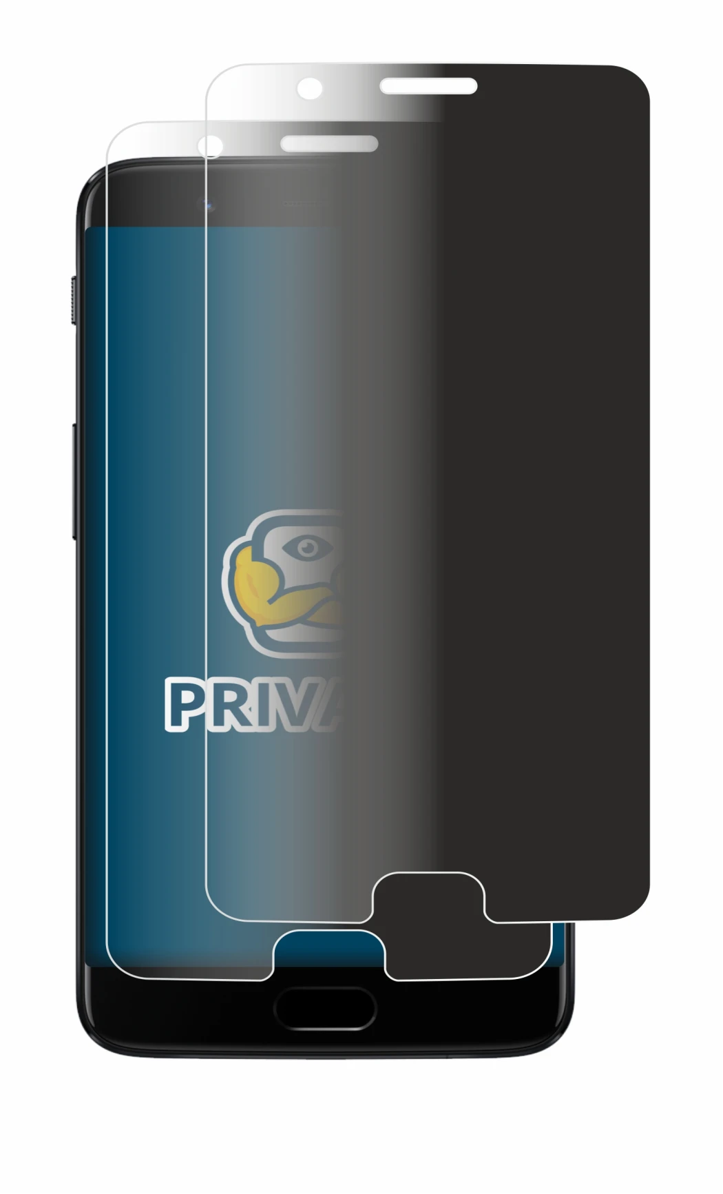 Imagen del dispositivo OnePlus 5 con una amplia variedad de protectores de pantalla.