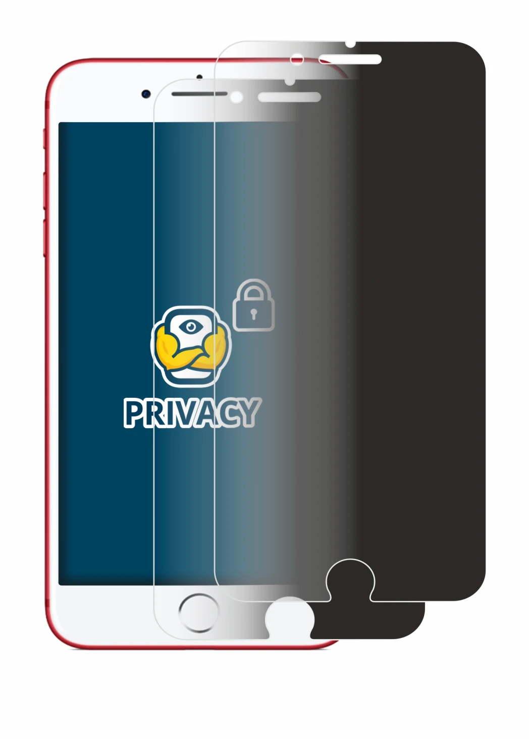 Imagen del dispositivo Apple iPhone 7 Plus Red con una amplia variedad de protectores de pantalla.