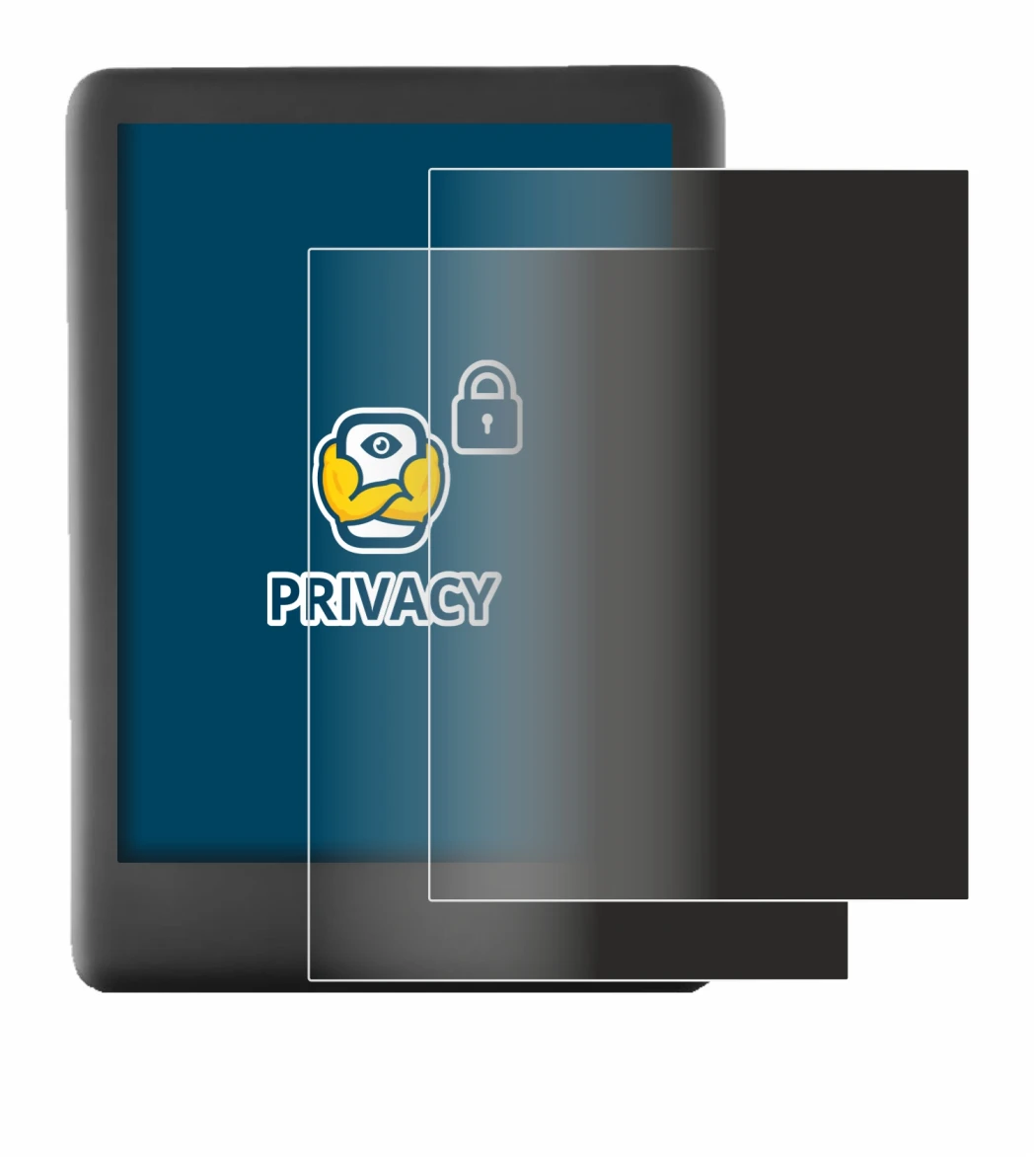 Imagen del dispositivo Amazon Kindle 2019 (10a Gen.) con una amplia variedad de protectores de pantalla.