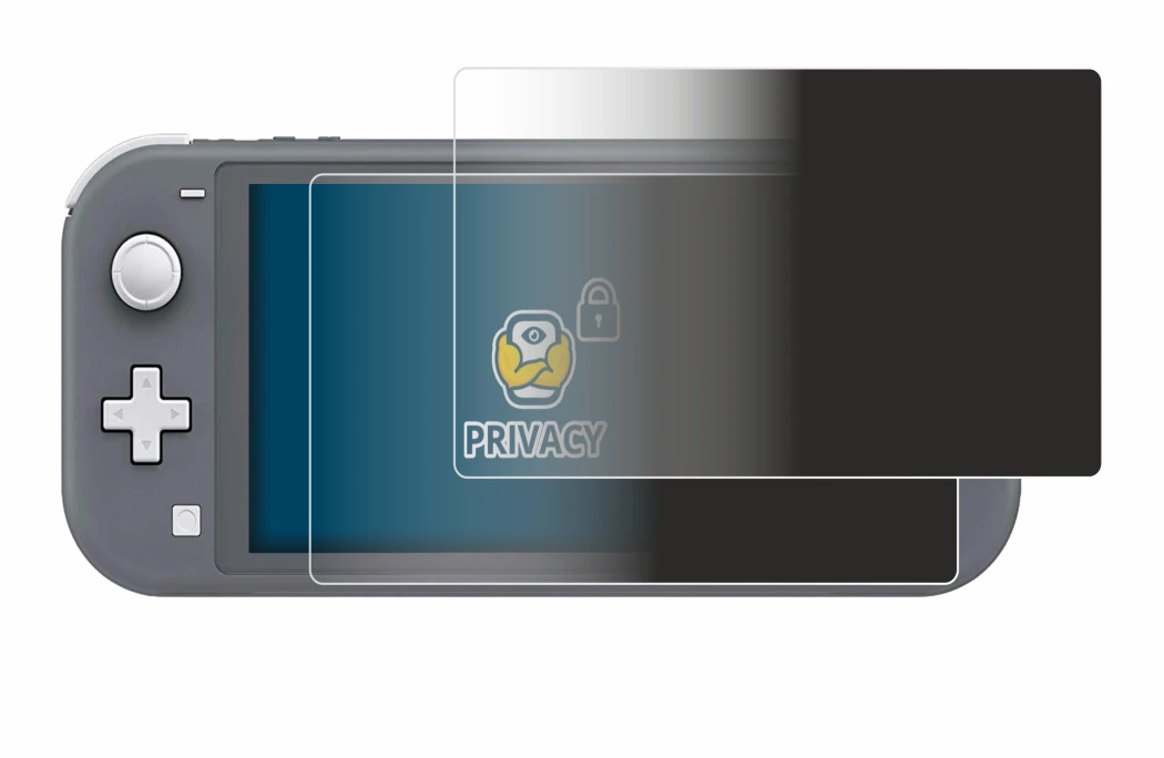 Imagen del dispositivo Nintendo Switch Lite con una amplia variedad de protectores de pantalla.