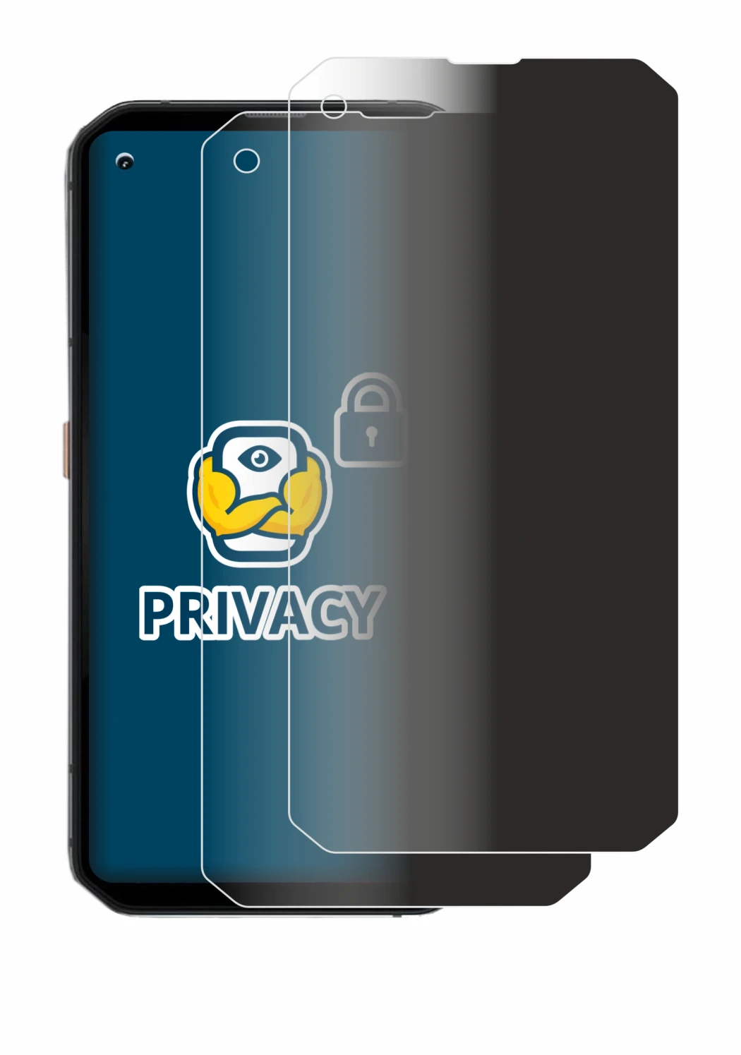 Imagen del dispositivo Blackview BL6000 Pro 5G con una amplia variedad de protectores de pantalla.