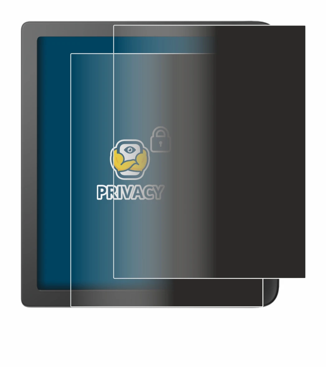 Imagen del dispositivo Tolino Vision 6 con una amplia variedad de protectores de pantalla.