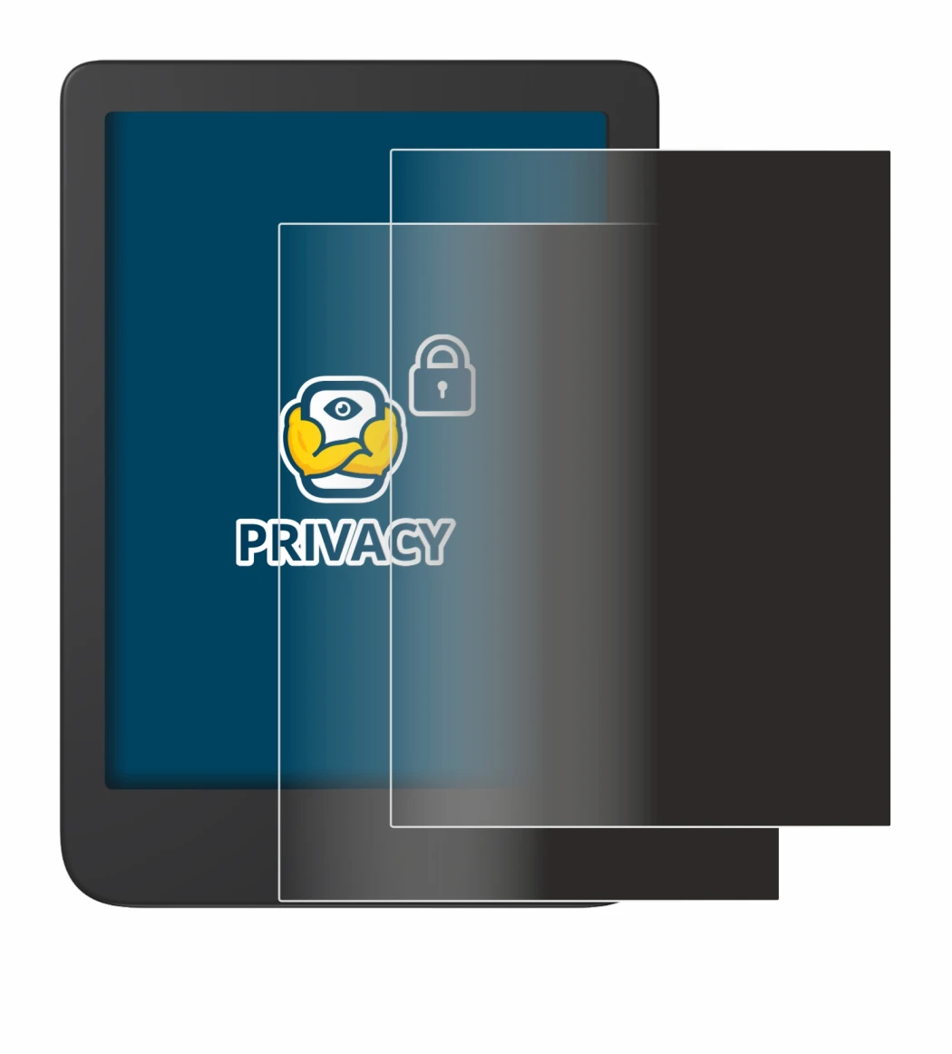 Imagen del dispositivo Tolino Shine 4 con una amplia variedad de protectores de pantalla.