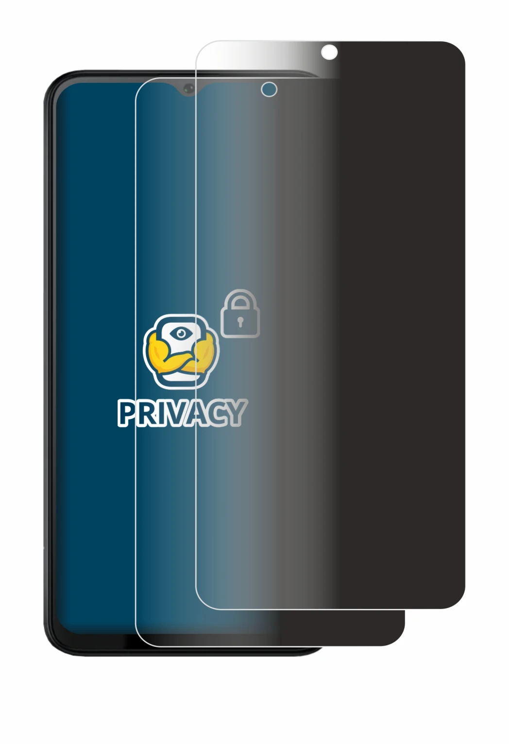 Imagen del dispositivo Cubot Note 50 con una amplia variedad de protectores de pantalla.