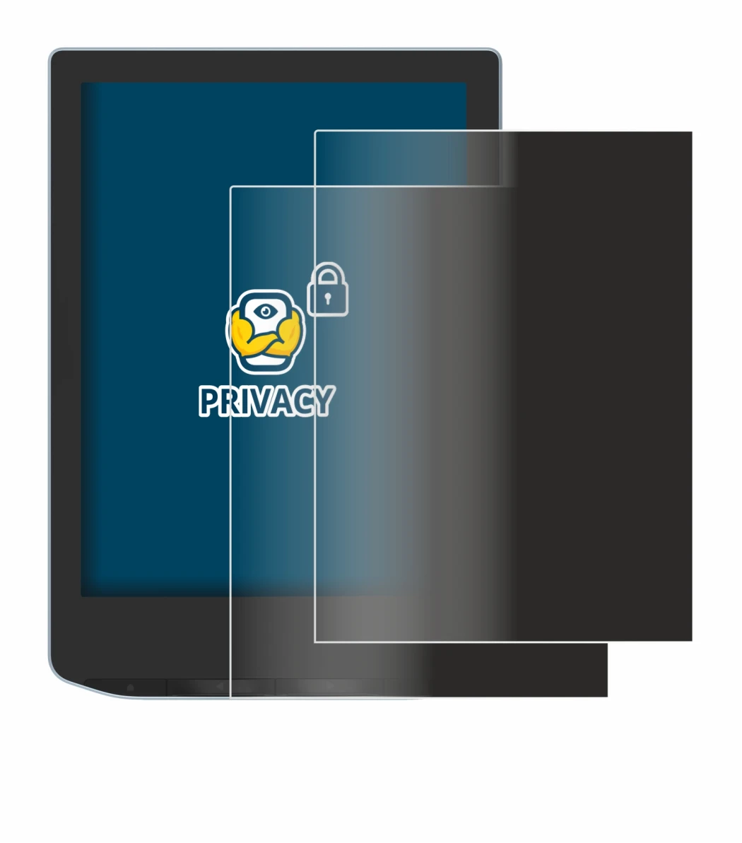 Imagen del dispositivo Vivlio Light HD con una amplia variedad de protectores de pantalla.