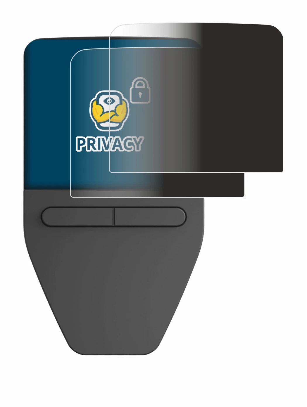 Imagen del dispositivo Trezor Safe 3 con una amplia variedad de protectores de pantalla.