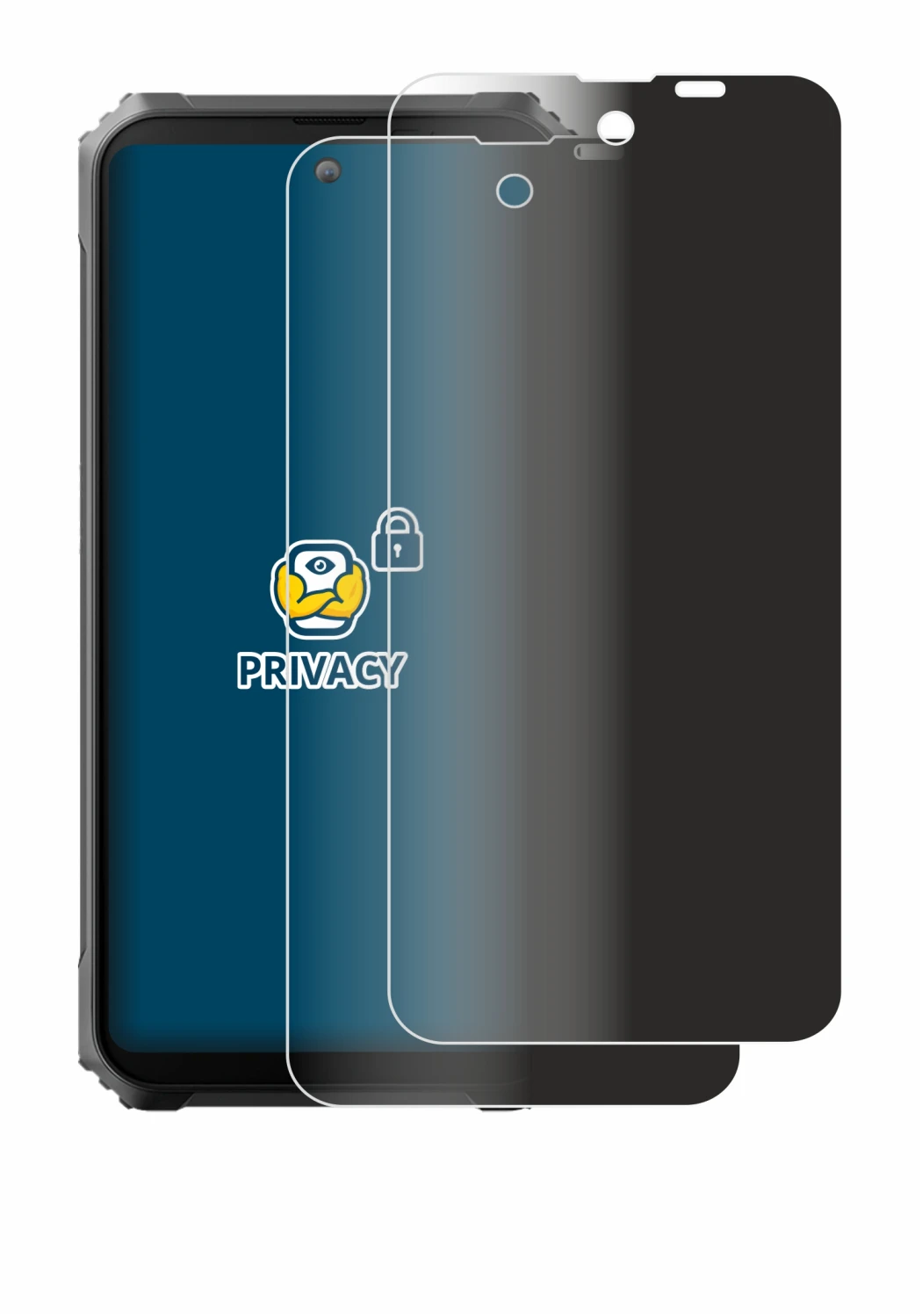 Imagen del dispositivo Blackview BL8000 5G con una amplia variedad de protectores de pantalla.