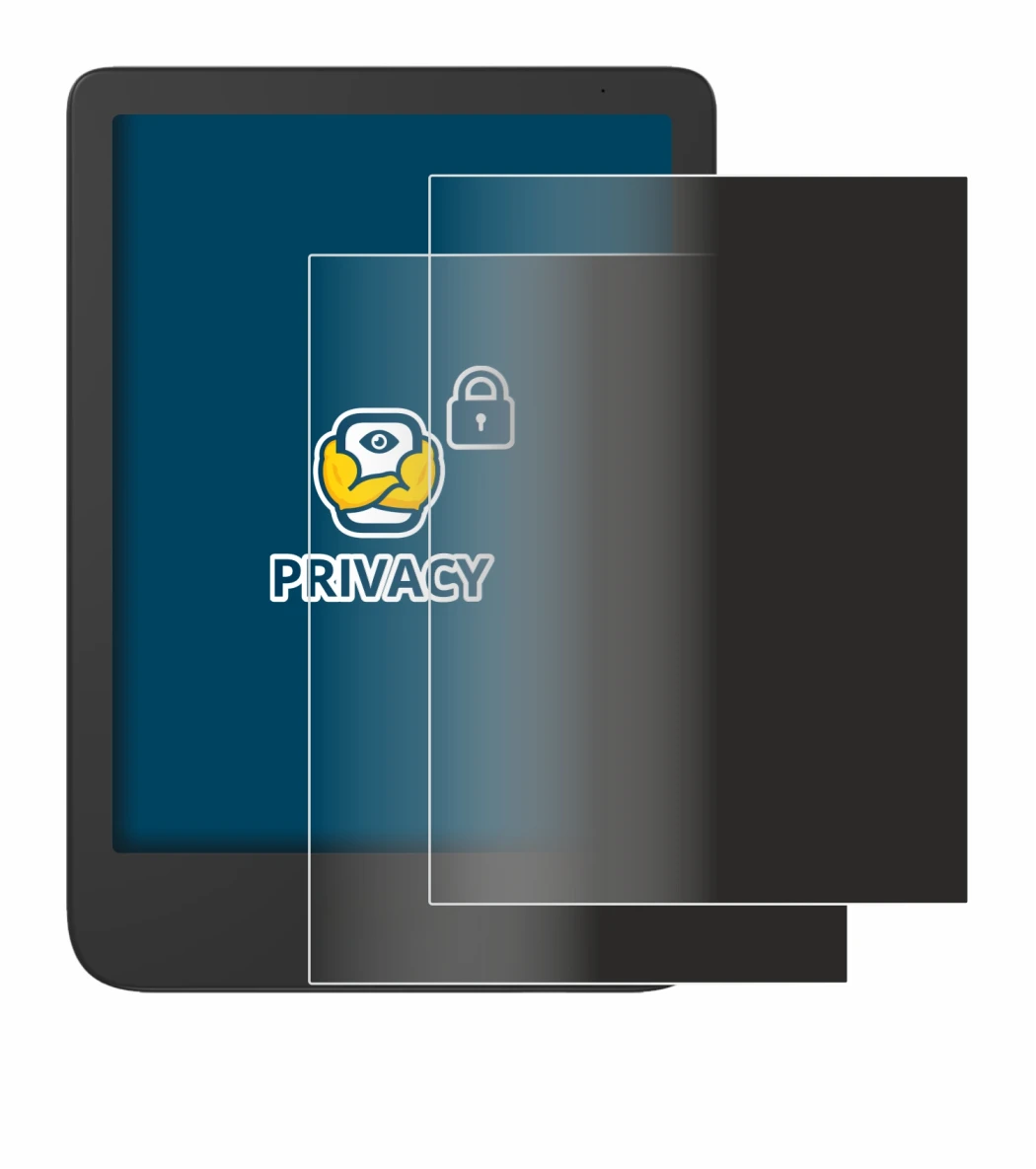 Imagen del dispositivo Tolino Shine 5 Color 2024 con una amplia variedad de protectores de pantalla.