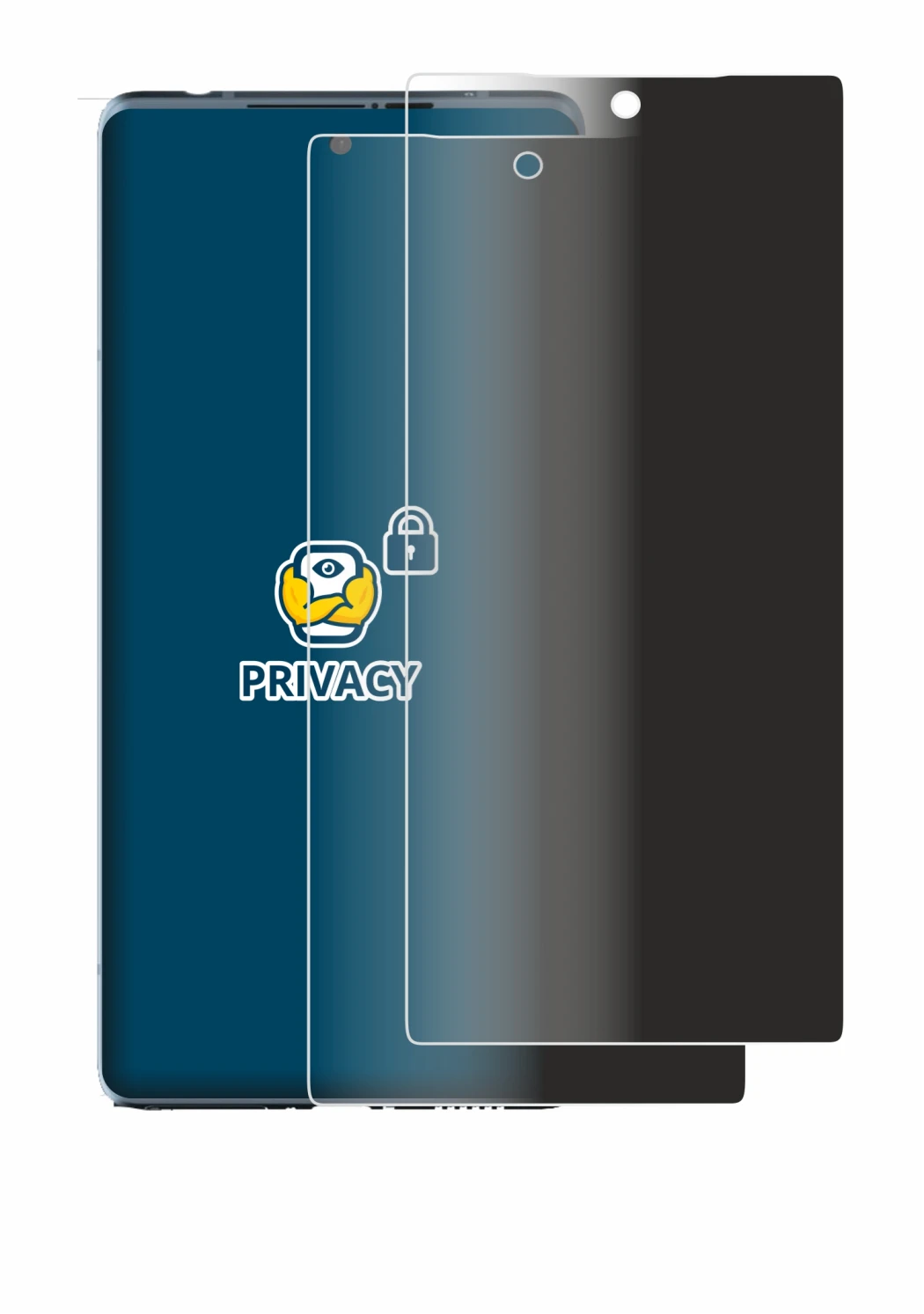 Imagen del dispositivo HTC U24 Pro con una amplia variedad de protectores de pantalla.