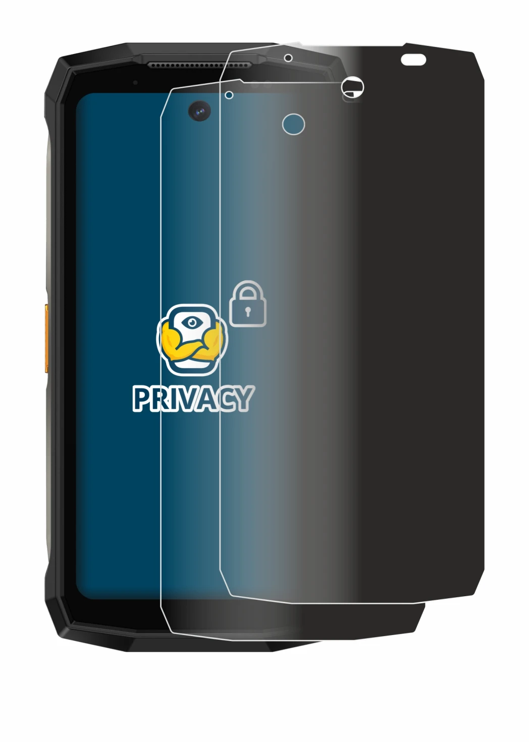Imagen del dispositivo Ulefone Armor Mini 20 Pro con una amplia variedad de protectores de pantalla.