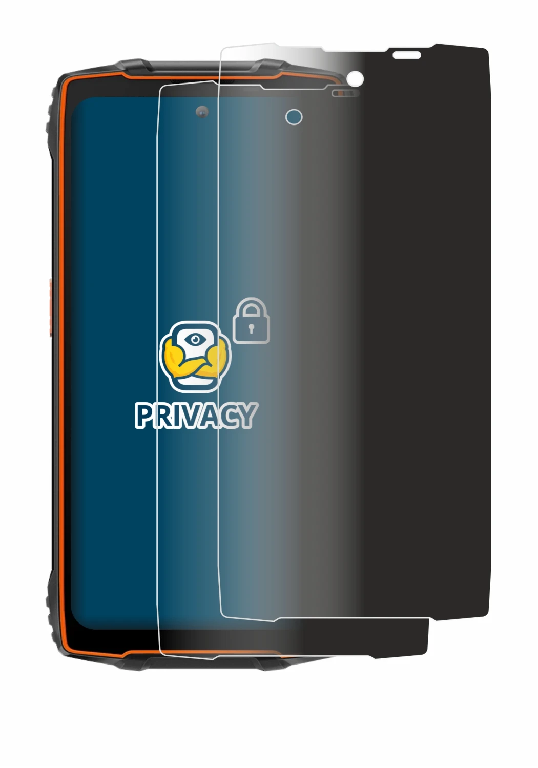 Imagen del dispositivo Blackview BV8200 con una amplia variedad de protectores de pantalla.