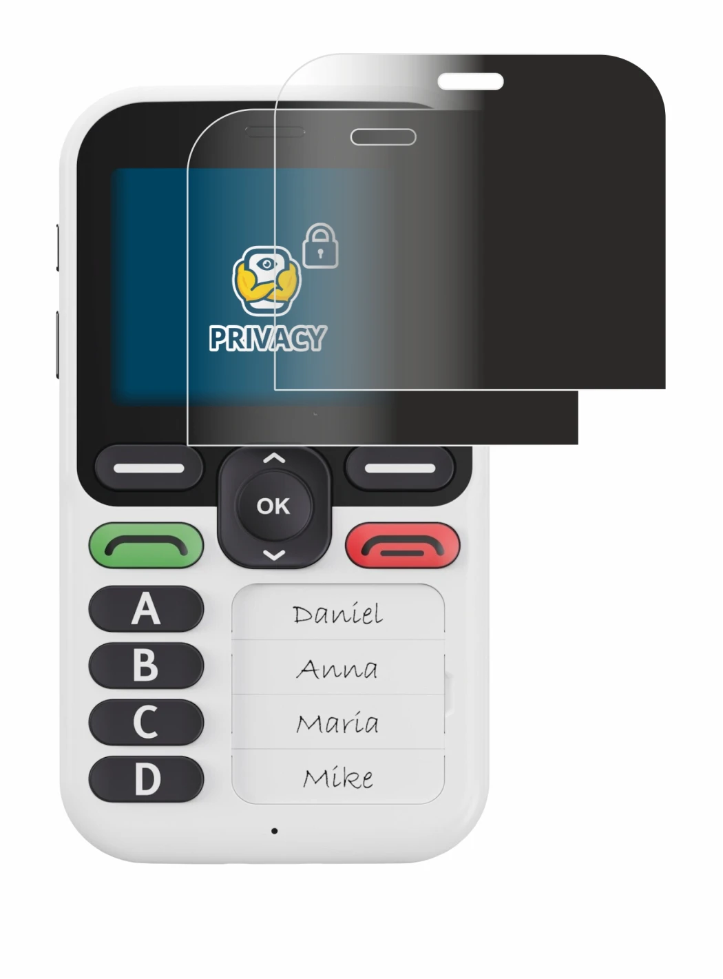 Imagen del dispositivo Doro Leva X10 con una amplia variedad de protectores de pantalla.