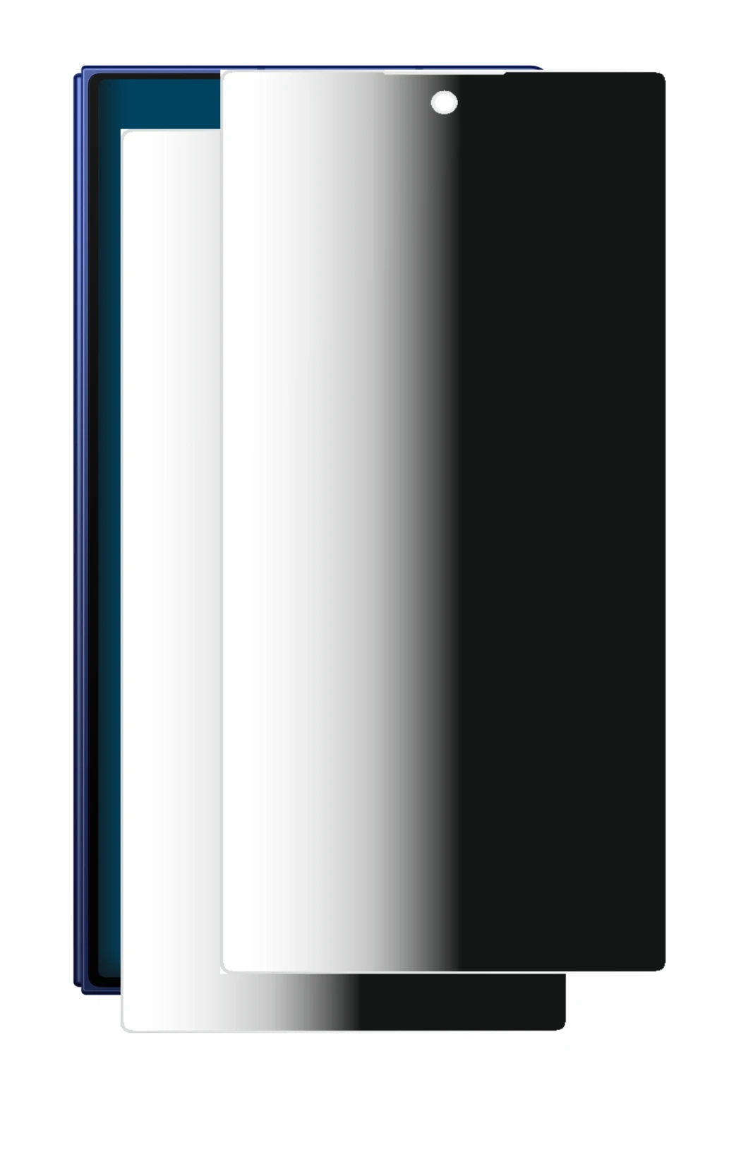 Imagen del dispositivo Samsung Galaxy Z Fold 7 con una amplia variedad de protectores de pantalla.