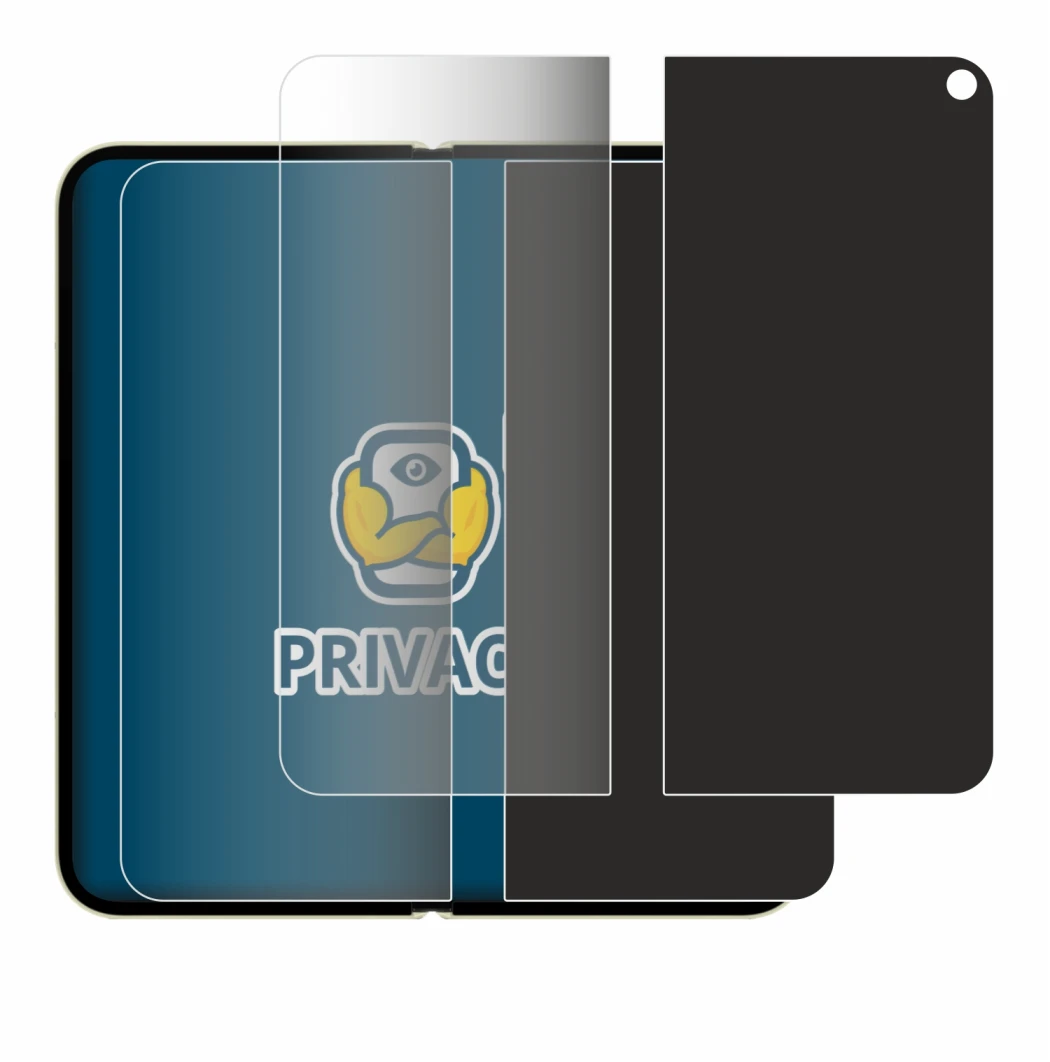 Imagen del dispositivo Google Pixel 10 Pro Fold (Pantalla interior) con una amplia variedad de protectores de pantalla.