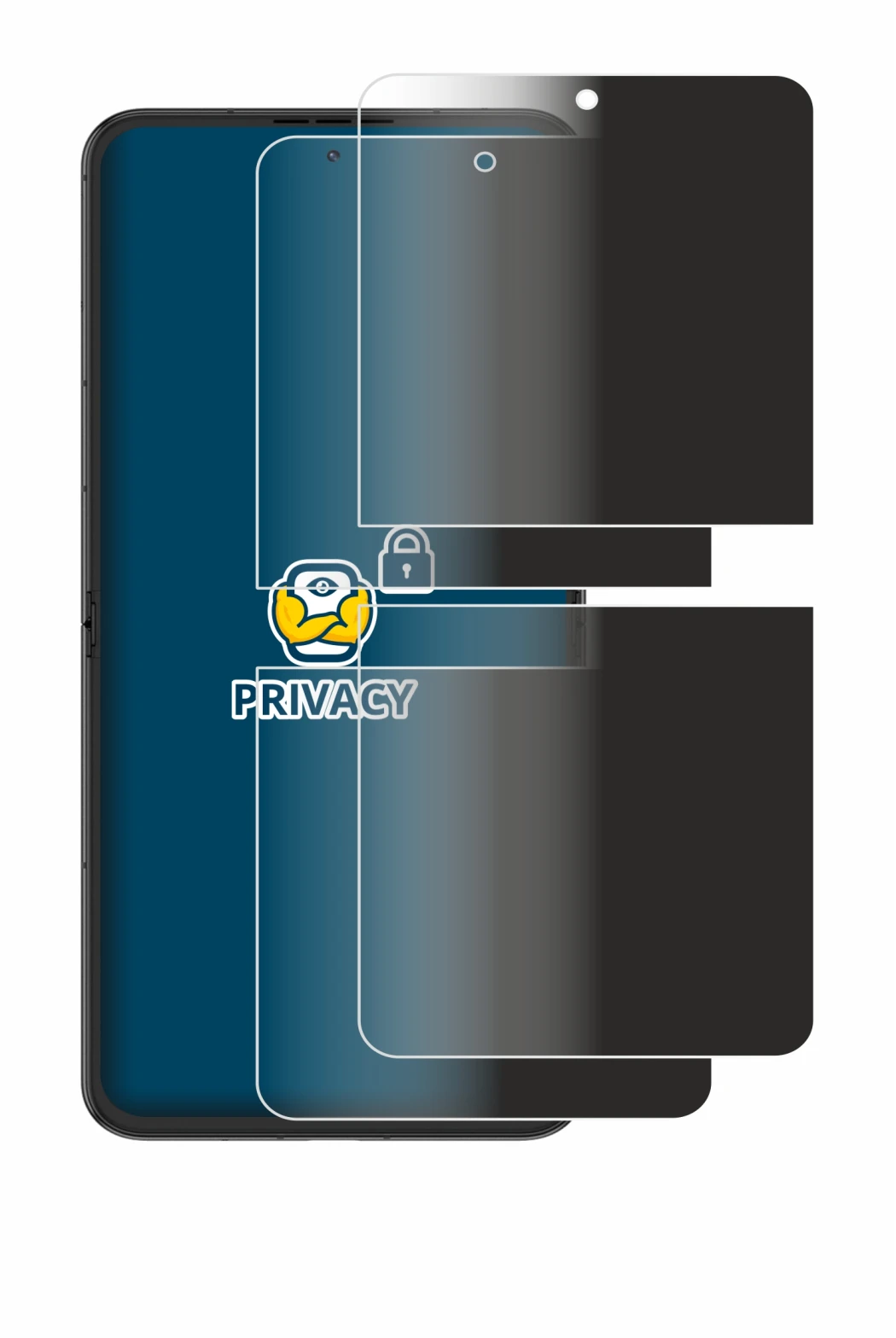 Imagen del dispositivo Nubia Flip 2 con una amplia variedad de protectores de pantalla.