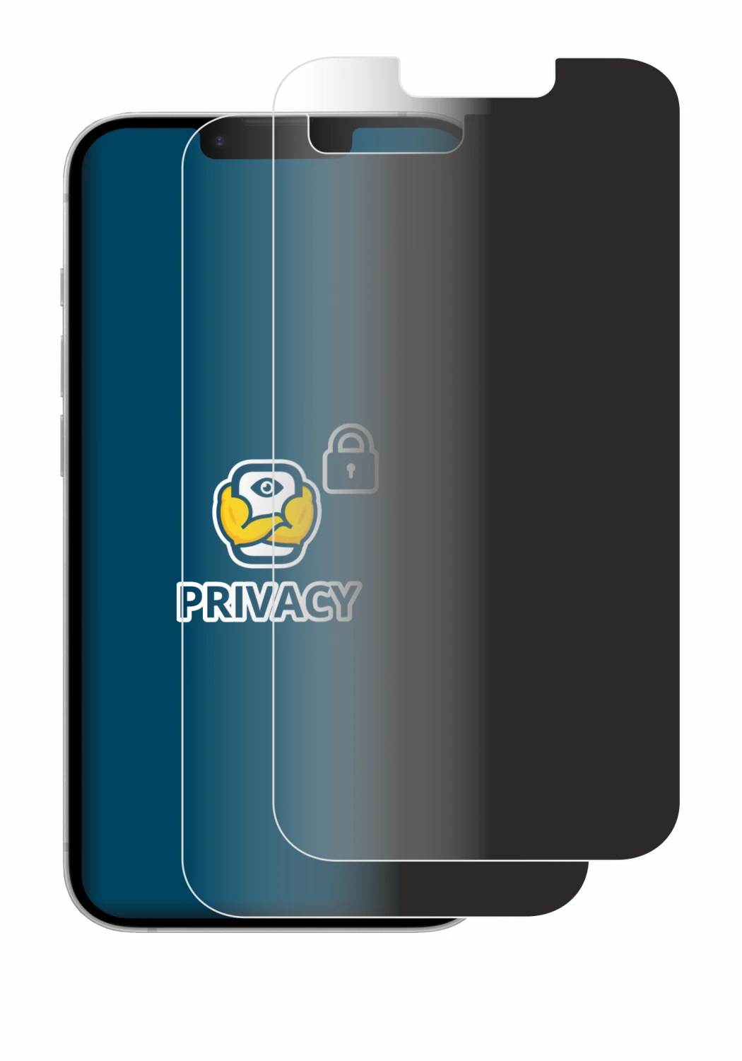 Imagen del dispositivo Apple iPhone 17e con una amplia variedad de protectores de pantalla.