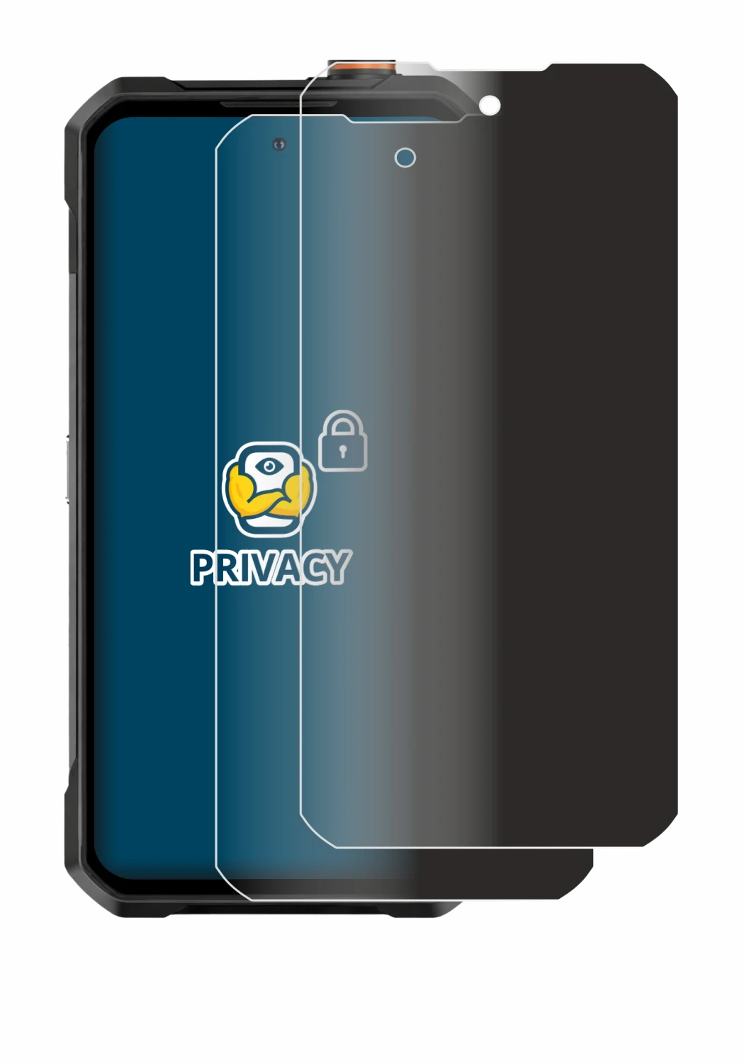 Imagen del dispositivo Oukitel WP61 Plus con una amplia variedad de protectores de pantalla.
