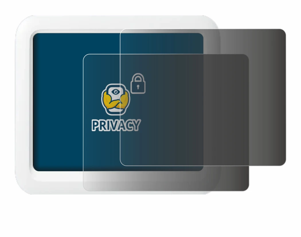 Imagen del dispositivo SwitchBot Meter Pro con una amplia variedad de protectores de pantalla.