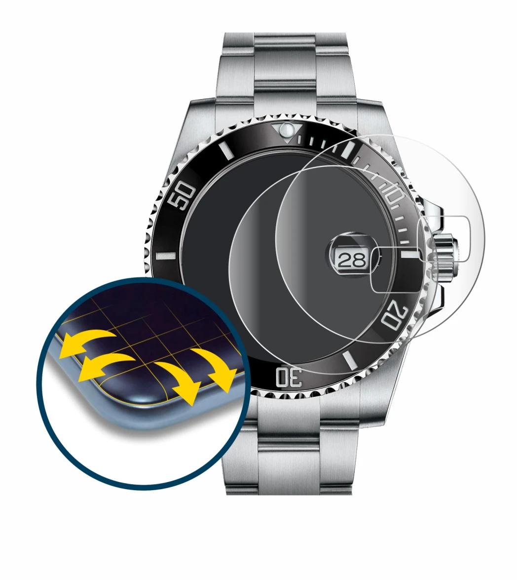 Imagen del dispositivo Rolex Submariner (Date) con una amplia variedad de protectores de pantalla.