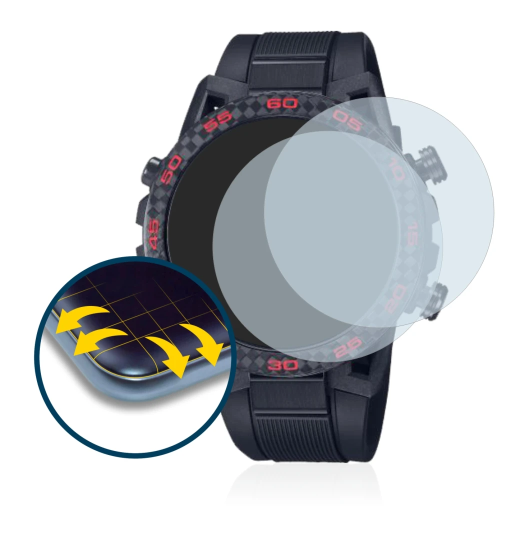 Imagen del dispositivo Casio Edifice ECB 2000 con una amplia variedad de protectores de pantalla.